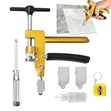 Handgeführtes Fliesenschneider Werkzeug - 2 in 1 Schneidsäge für Mosaik,Schneider Werkzeug | Für Flaschenkunst Spiegel Do It Yourself Bastelarbeiten Heimwerkerprojekte Kunstprojekte Für Zuhause Und