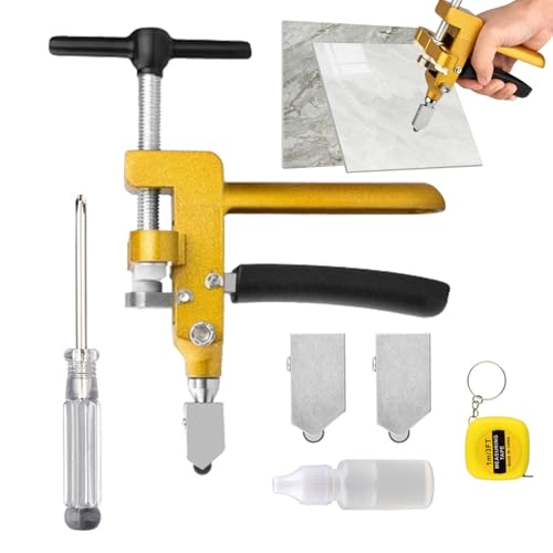 Tagliapiastrelle | Pinza da taglio di precisione 2 in 1 – Utensile per sartoria | per progetti fai da te bottiglie fai da te