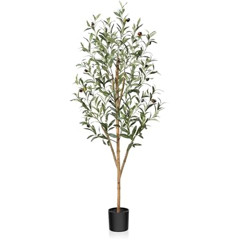 Fopamtri 120 cm Artificial Olive Tree Cover