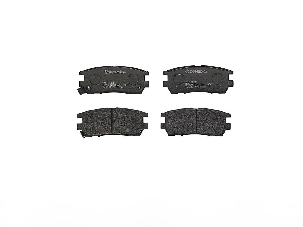 Brembo P54018 Rear Disc Brake Pad - Set of 4