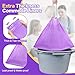 Commode Liners with Absorbent Pads,60 Commode Bags+60 Powerful Absorbent Pads,Scented Portable Toilet Bags Potty Chair Liners Fits All Bedside Potty Chair,Bedpan,Bucket,Leak-Proof &Odor-Free,No Mess