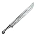 Produktbild Freyhand ZSH Machete - LARP Schaumstoff Polsterwaffe Endzeit, Zombie, Halloween, Cosplay, Karneval