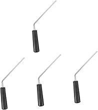 Uonlytech Alça De Ferro Para Máquina De Pipoca 4 Peças Acessórios De Junta Eixo Agitador Pote Interno Componente De Máquina De Pipoca Comercial Fabricante De Pipoca De Plástico Peça