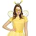 Funcredible Bee Wings, Antenna Headband & Glasses – Bumble Bee Costume Accessories for Adults – Perfect for Halloween, Festivals, Concerts, Cosplay & Themed Events