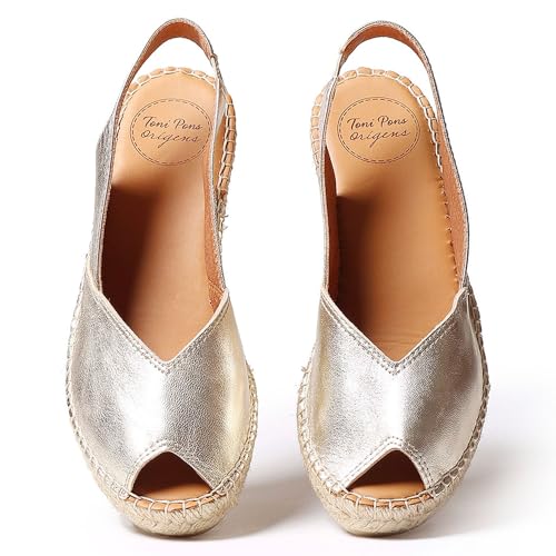 Toni Pons Women's Bernia-p Espadrille Wedge Sandal3