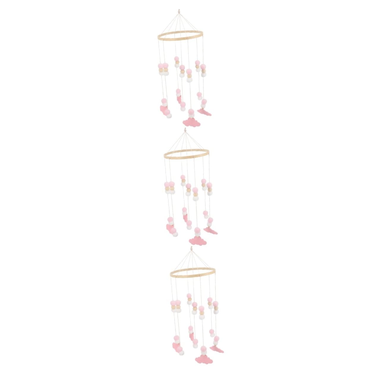 Mobile feutre pour lit avec pendentif décoratif d'éveil bébé - 8