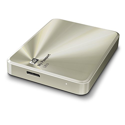 Wd 2Tb Gold My Passport Ultra Metal Anniversary Edition Portable External Hard Drive - - Wdbezw0020Bcg-Nesn #TOP1
