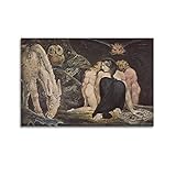 The Night of Enitharmon's Joy by William Blake Art Poster 