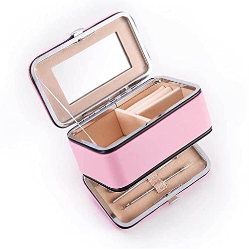 Outils de manucure et boîte à bijoux portable double couche - 3