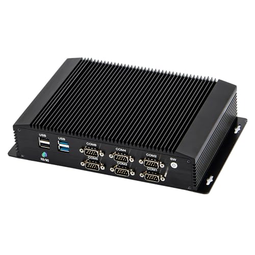 Industrial PC, Fanless Mini Computer, Windows 11 / Ubuntu, 4G, WOL, Watchdog Supported, I3 7020U 7100U 7110U 7167U, IM06, 2 x LA