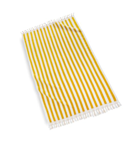 Kassatex Cannes Beach Towels (Yellow/White)