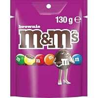 M&M's Brownie Milk Chocolate Snack and Share Bag 130 g