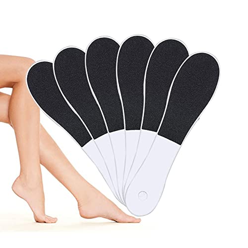 Double-Sided Foot File, 6pcs Foot Rasp Files Disposable Foot Rasp Manicure File Callus Hard Skin Remover