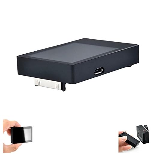 SHOOT Pantalla No-touchable del LCD para GoPro Hero 4/3+ Cámara de Acción