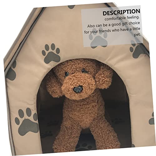 Maison pour chien et chat pliable : lit confortable YARNOW - 3