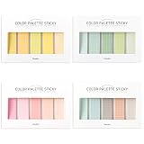 モノライク カラーパレット べとべと グリッド Color palette Sticky Grid 500 C セット 4p - デザイン1個あたり30シート、粘着メモ