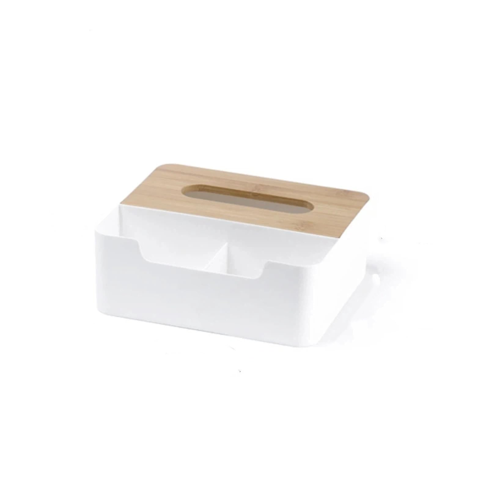 Minimalist hotel tissue box for living room coffee table, multifunctional storage tissue box for hotel
