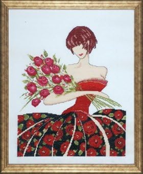 Design Works 'ROSA' Cross Stitch Kit