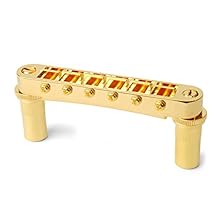 Gotoh Tune-o-matic Bridge with Studs/Bushings, Gold