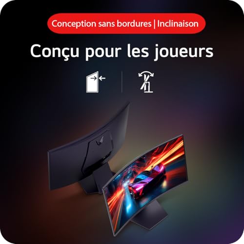 LG 27 LED UltraGear 27GS60QC B - vue 8