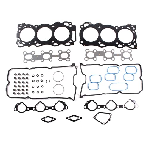 Image of AUCERAMIC HS26370PT Cylinder Head Gasket Set Fit for Nissan Frontier Pathfinder Xterra, for Nv 1500 /2500 /3500, for Suzuki Equator 2005-2020 4.0L V6 DOHC Engine Code VQ40DE