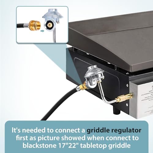 Buy SHINESTAR 4 FT Universal Propane Adapter Hose Connect 1 lb Small