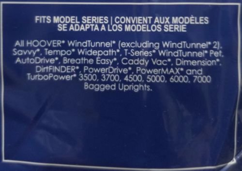 Ultra Fresh Replacement 12 Pk For Hoover Y Micro Filtration Bags + 2 Belts (Style 160) Part# 38528-033 Belts, Also Fits Hoover Z Bags; For Models 4010100Y 902481001 Ah10165 902419001 Ah10040 4010100Z #TOP4