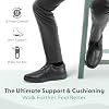 Orthofeet Men's Orthopedic Moreno Water-Repellent Leather Wingtip Oxford