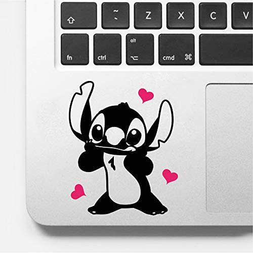 Preisvergleich Produktbild DecalStoreVienna Vinyl Sticker Stitch Aufkleber Computer Tablet Notebook Tastatur Telefon Handy MacBook Apple Dekoration Kunst R33