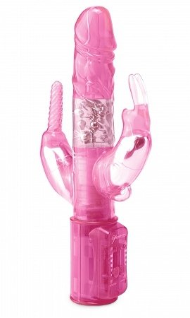 Rimba Bondage Play Silicone Butt Plug with Fox Tail Noir Ø 3.5 cm