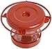 First Nature 993091-546 16 oz. Hummingbird Flower Feeder , Red