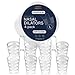 Anti Snoring Device by Snore Bastion - Anti Snoring Nose Vents Set of 4 Size Large (L)- Premium Quality Medical Grade Silicone - Snoring Solution - Instant Natural Snore Relief - Snore Stopper Set