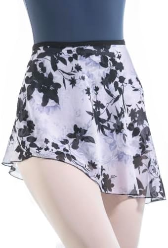 Ballet Skirt Women Chiffon Wrap Skirt Adjustable Tie