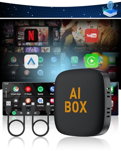 5 in 1 Wireless CarPlay Adapter and Android Auto Adapter...