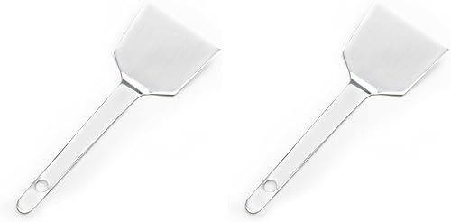 Fox Run Espátula para galletas, 0.5 x 2.75 x 7 pulgadas, acero inoxidable (paquete de 2)
