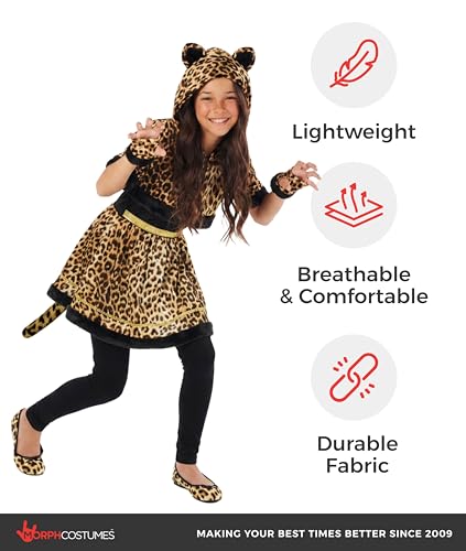 Disfraz de Gato Leopardo para Niñas miniatura 4
