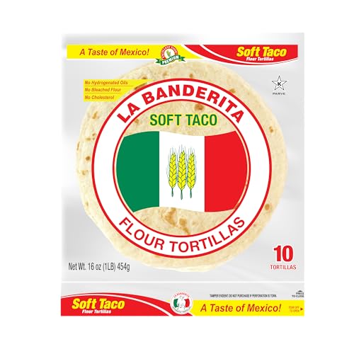La Banderita Tortilla Soft Taco Flour, 16 oz