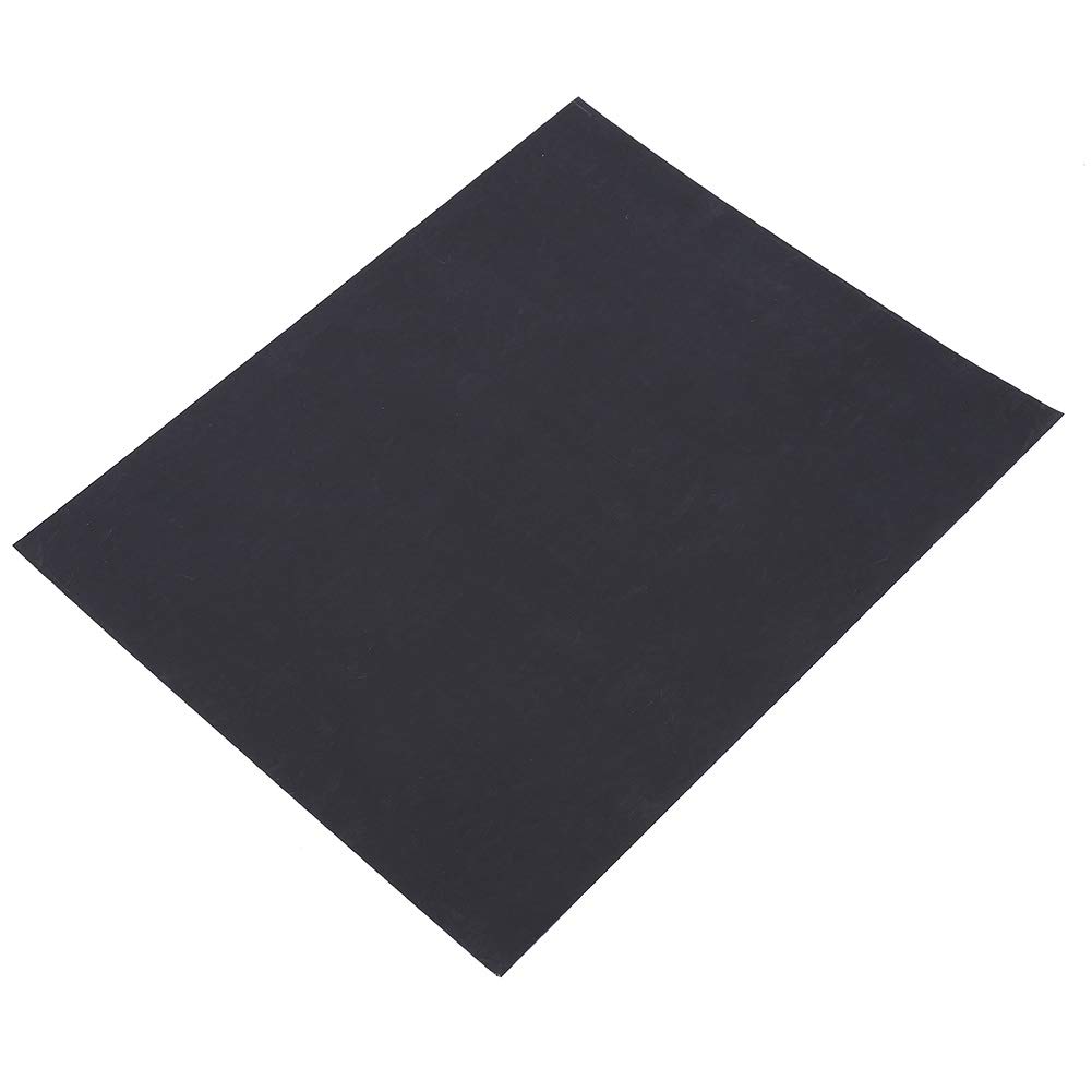 CW 1500-2c 100 unidades de hojas de lija impermeables, papel abrasivo de óxido de aluminio para pulido de madera, metal y automóviles, hojas de lijado no obstructoras con unión e