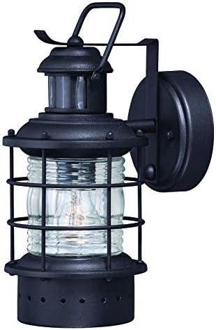 Hyannis Dualux 5.5In. Outdoor Wall Light Textured Black