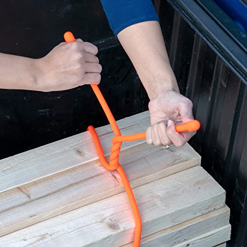 Nite Ize Gear Mega Twist Tie - 64-Inch - Reusable Gear & Zip Ties - Electric Cord Organizers - Cords - Bright Orange by Nite Ize - Used condition - Image 4
