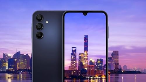 Samsung Galaxy A16 5G, 128GB, Android Smartphone, AMOLED Display, Fast Charging, Expandable Storage, US Version, Blue Black, only for T-Mobile (Renewed)