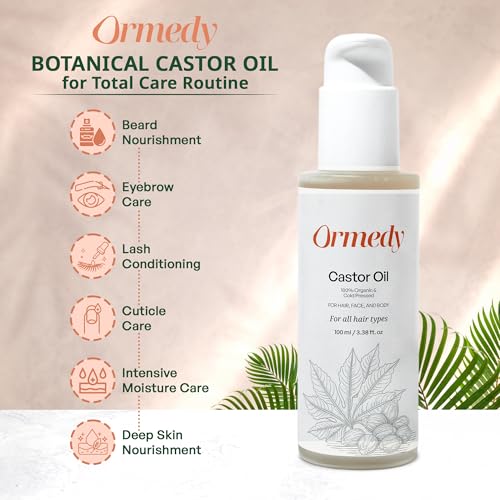Image of Aushadhi & Castor Hair Fall Control Oil Combo | Natural Cold-Pressed Hair Oil for Thicker, Stronger Hair, Scalp Nourishment & Hairfall Reduction | Men & Women