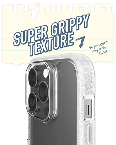Image of Smartish iPhone 14 Pro Slim Case - Gripmunk - [Lightweight + Protective] Thin Grip Cover - Nothin' to Hide