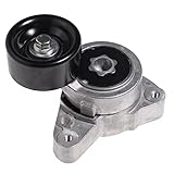 TUCAREST 38278 (For 2.0L/2.3L/2.4L) Drive Belt Tensioner Pulley Assembly Fit For 13-15 Acura ILX /07-12 RDX /04-08 TSX /03-07 Honda Accord /02-14 CR-V /06-15 Civic /03-11 Element [# 31170PNA003]