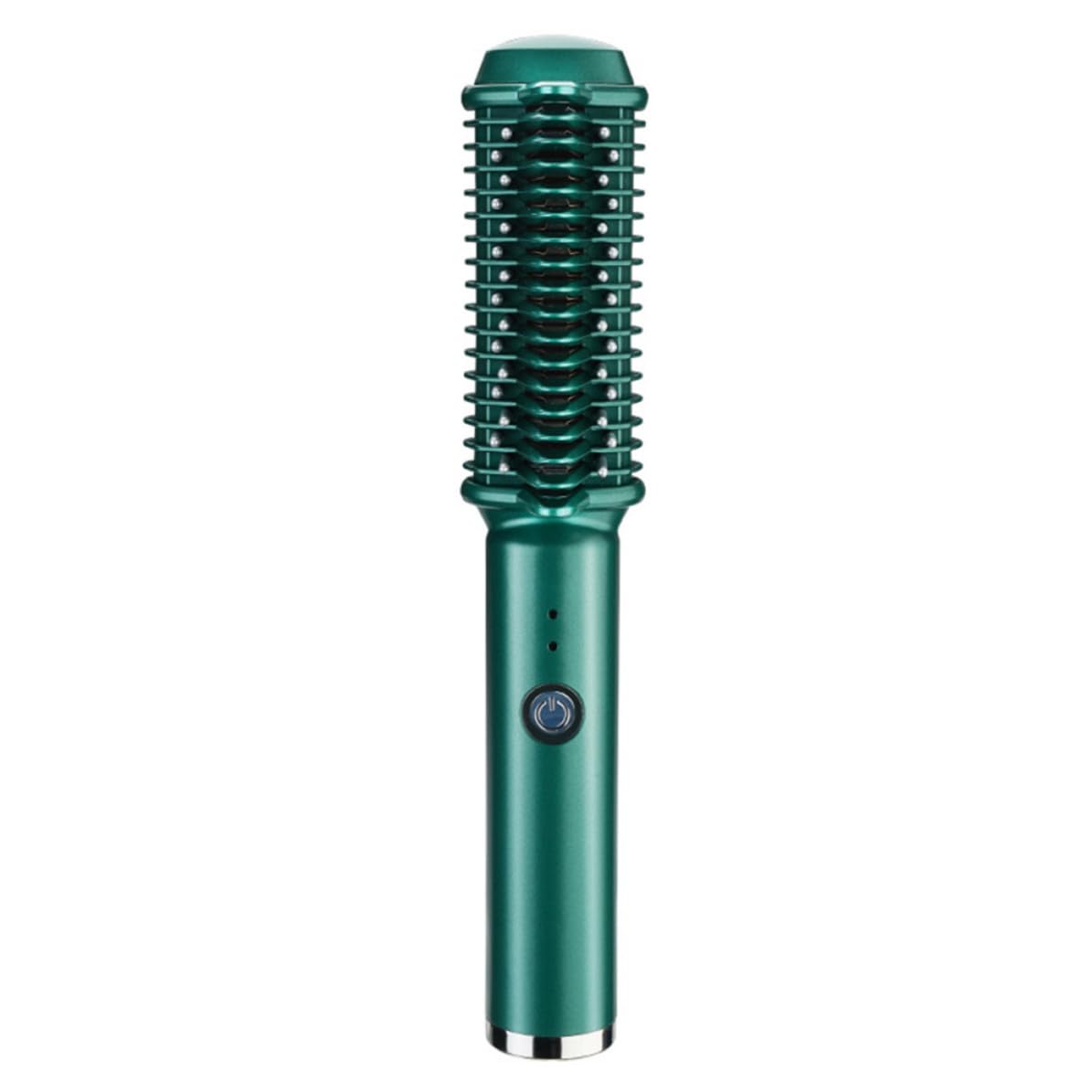 Spazzola Lisciante Portatile USB 2600mah per Viaggio, Verde