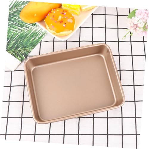 Moule à gâteau rectangulaire profond et plaque de cuisson en acier de cuisine - 8
