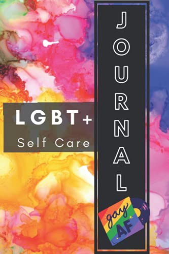 LGBTQ+ Self-Love Journal - Pride, Affirmations, Interactive Mental Health Check-Ins for Writing, Journaling, Gift, 6" x 9" / 100 Pages Notebook