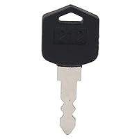 Vista 4 de GZYF Llaves de interruptor de encendido estampadas 212 reemplazan 554212, 5 llaves de encendido de repuesto para carretilla elevadora Daewoo