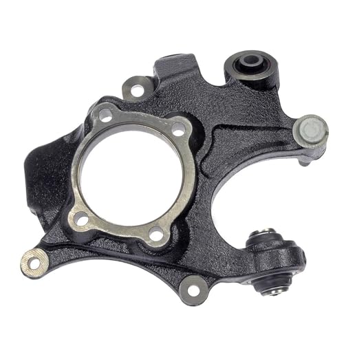 Image of Detroit Axle - Rear Right Steering Knuckle for Hyundai 2007-2009 Santa Fe 2007-2012 Veracruz, Passenger Side Steering Knuckle Assembly Replacement