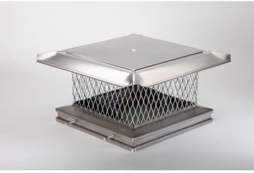 Chimney Savers 12411 Lyemance Chimney Cap - 13 Inches x 13 Inches